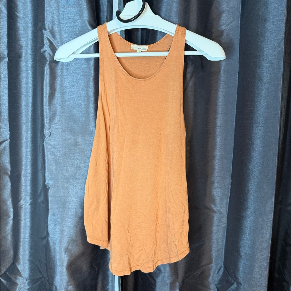 Wilfred Burnt Orange Muscle Tank Top